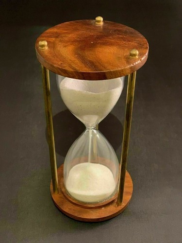 Sablier nautique antique - , en
