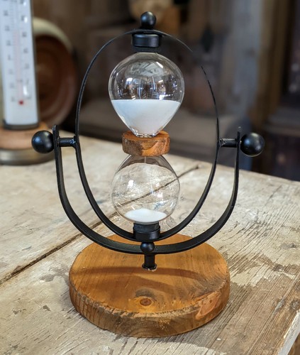Sablier horloge oeuf ancien - horloge,