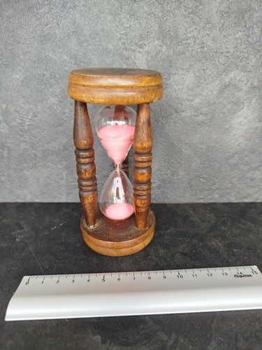 Sablier vintage bois - vintage,