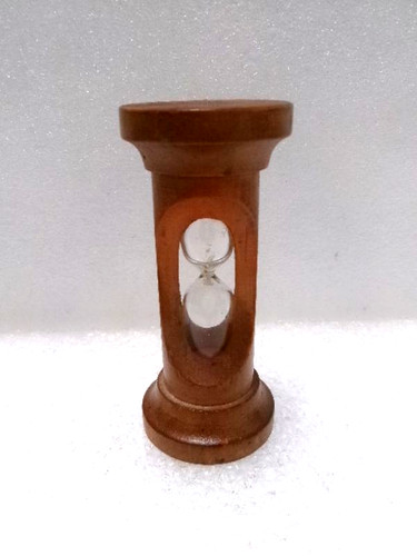 Sablier bois vintage - sablier, en