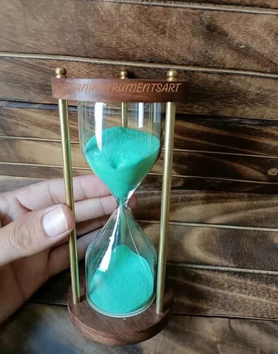 Minuteur sable bois - minuteur, de
