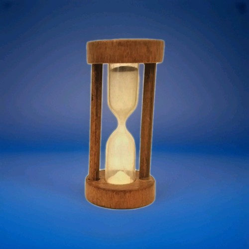 Ancien sablier bois - ancien,
