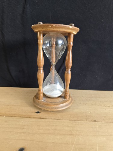 Sablier astrologie bois - sablier,