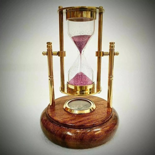Sablier vintage nautique - , en