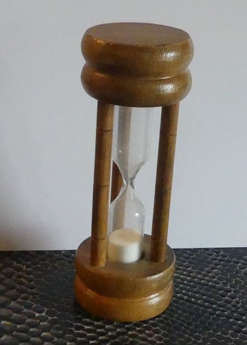 Sablier vintage 1950 bois - sablier,