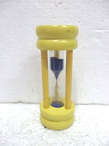 Sablier bois peint - sablier,