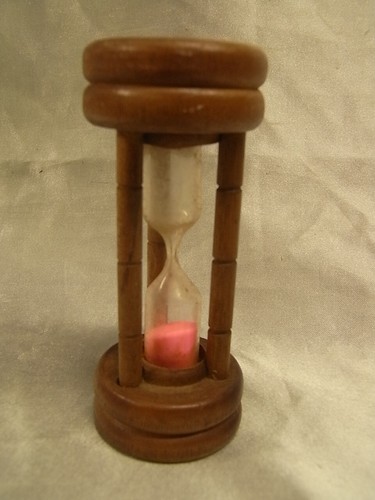 Sablier bois ampoule - 🇫🇷,